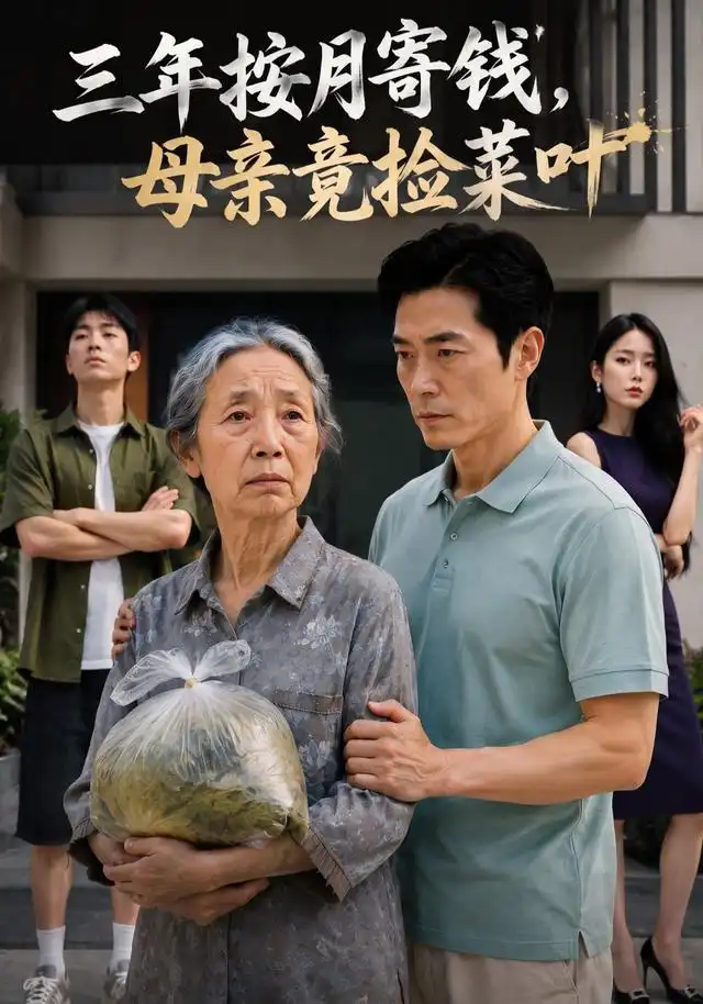 三年按月寄钱,母亲竟捡菜叶