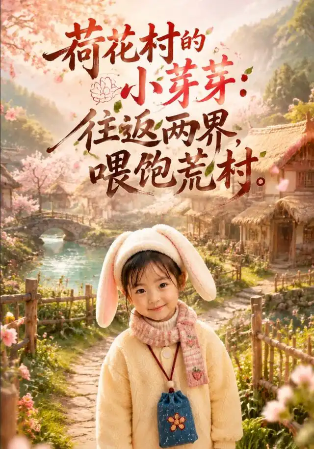 荷花村的小芽芽，往返两界喂饱荒村