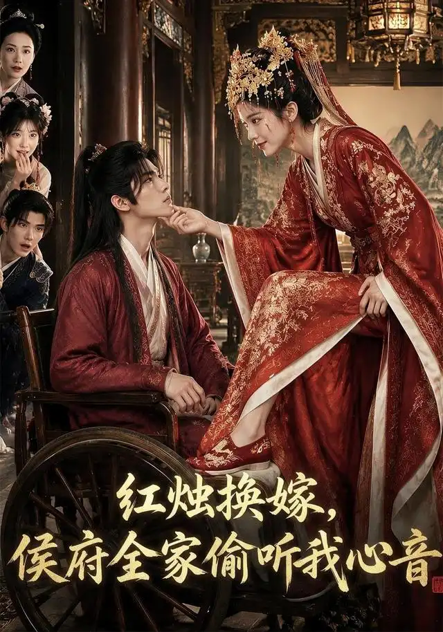 红烛换嫁，侯府全家偷听我心音