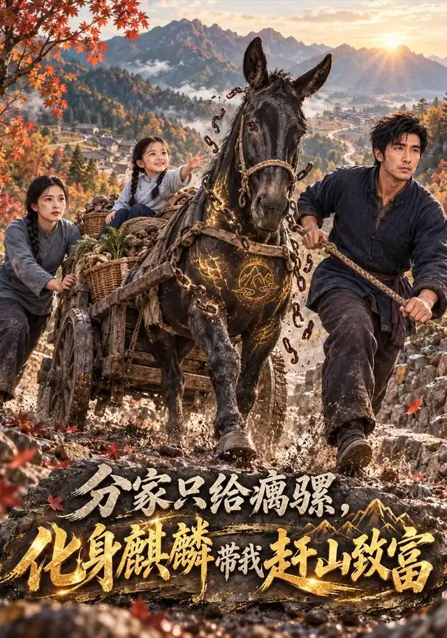 分家只给瘸骡，化身麒麟带我赶山致富