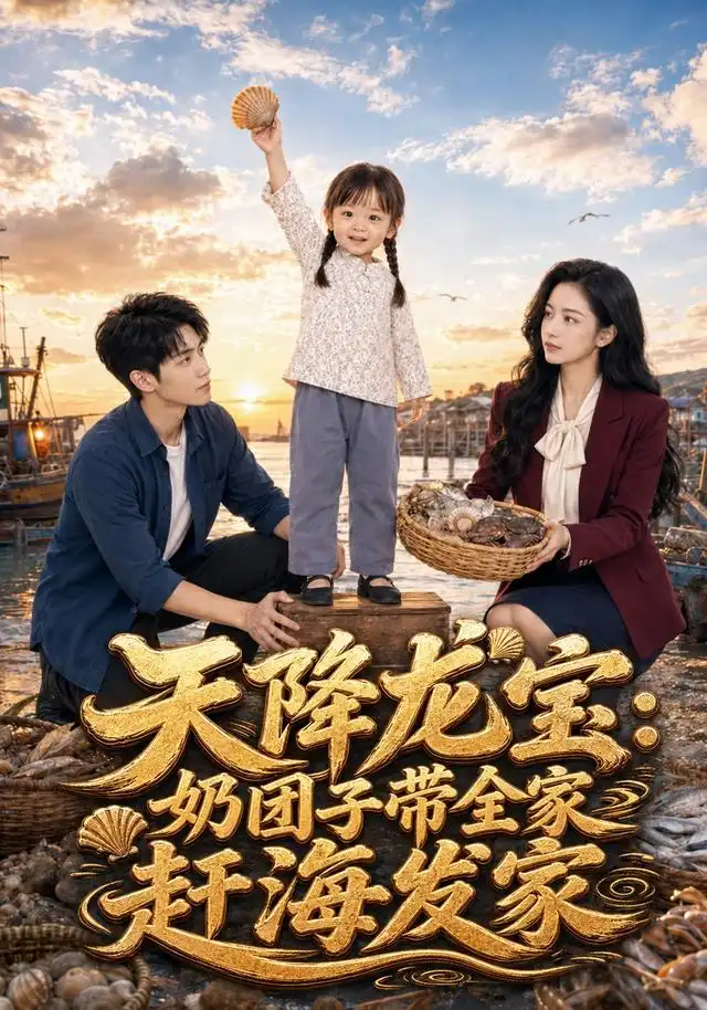 天降龙宝：奶团子带全家赶海发家 - 短剧短剧海报图片
