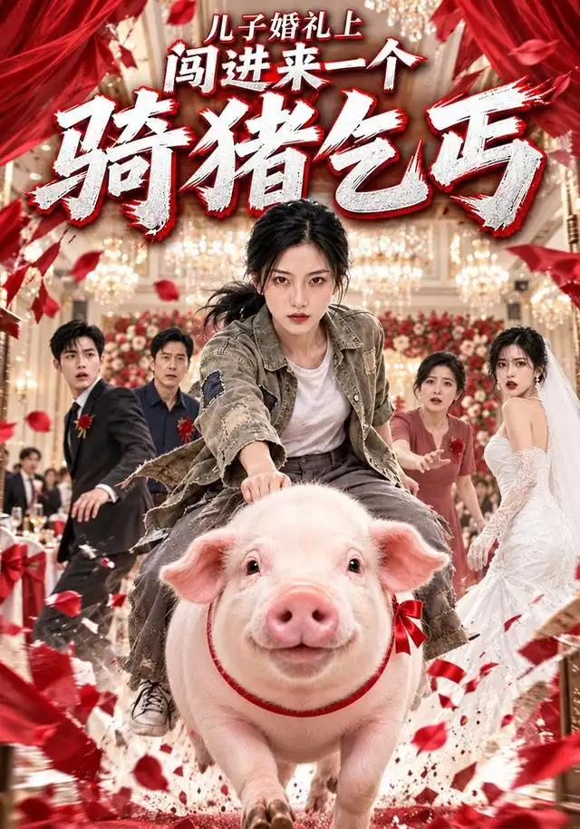 儿子婚礼上,闯进来一个骑猪乞丐