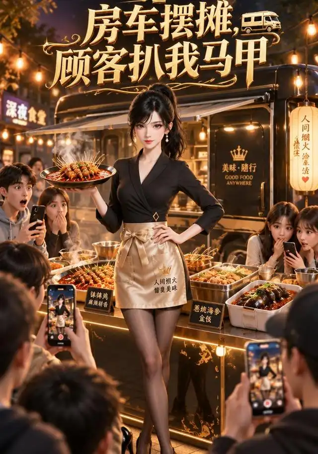 房车摆摊,顾客扒我马甲