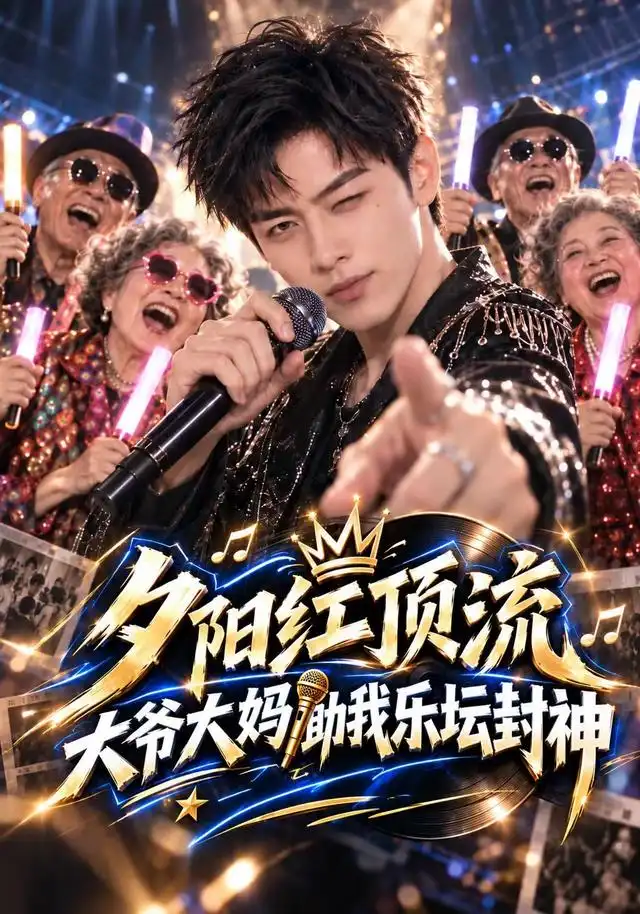 夕阳红顶流,大爷大妈助我乐坛封神