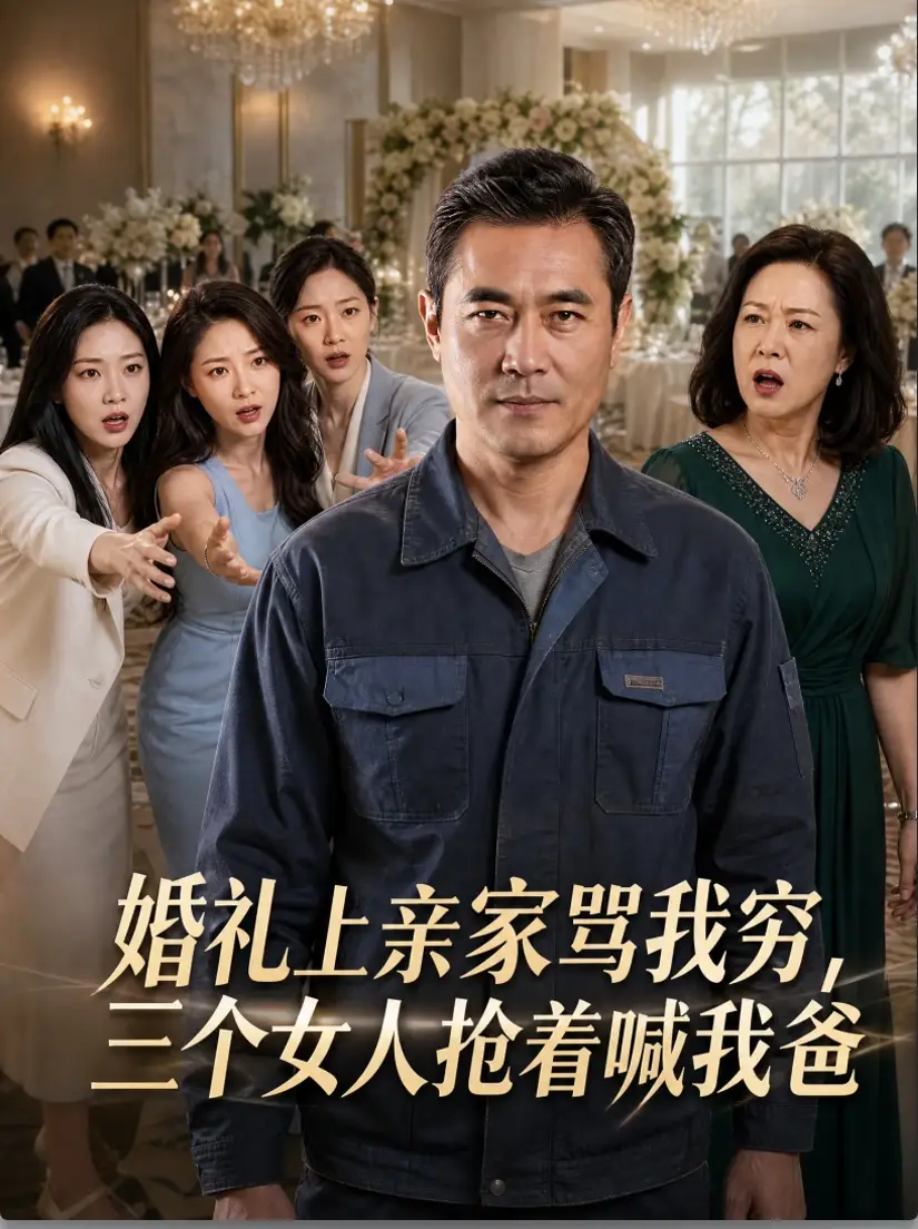 婚礼上亲家骂我穷,三个女人抢着喊我爸