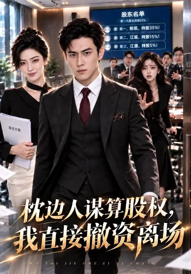 枕边人谋算股权,我直接撤资离场