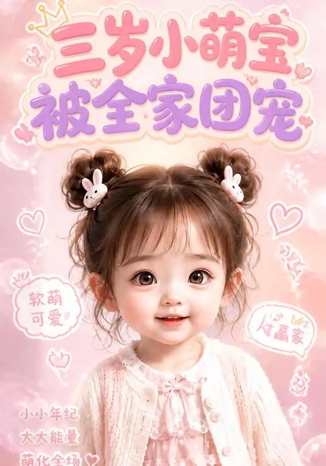 三岁小萌宝被全家团宠