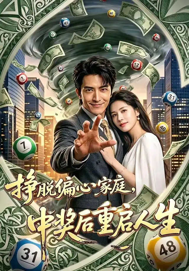 挣脱偏心家庭，中奖后重启人生 - 短剧短剧海报图片