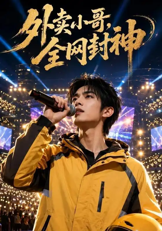 外卖小哥，全网封神 - 短剧短剧海报图片