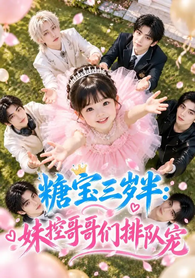 糖宝三岁半：妹控哥哥们排队宠 - 短剧短剧海报图片