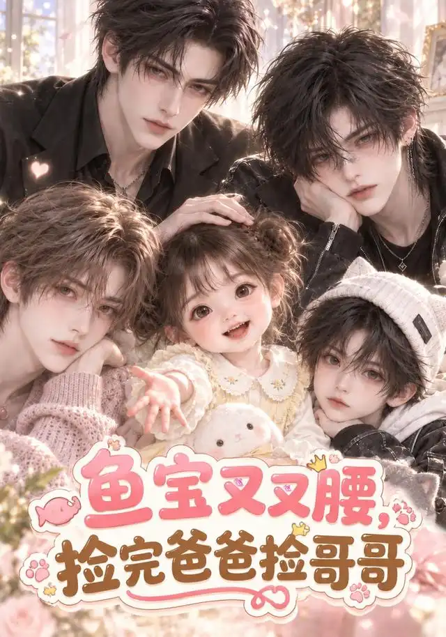 鱼宝叉叉腰,捡完爸爸捡哥哥
