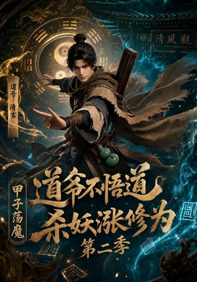 道爷不悟道，杀妖涨修为，第二季，甲子荡魔 - 短剧短剧海报图片