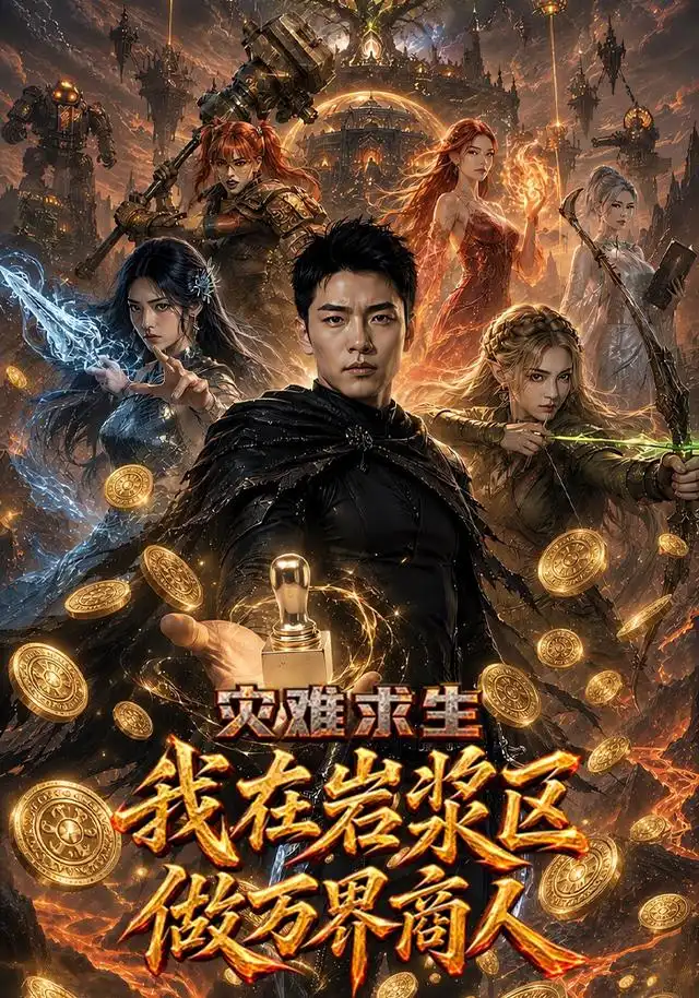 灾难求生：我在岩浆区做万界商人 - 短剧短剧海报图片