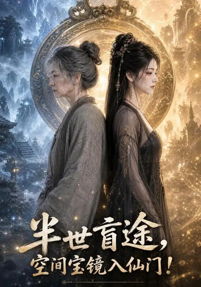 半世盲途，空间宝镜入仙门！ - 短剧短剧海报图片