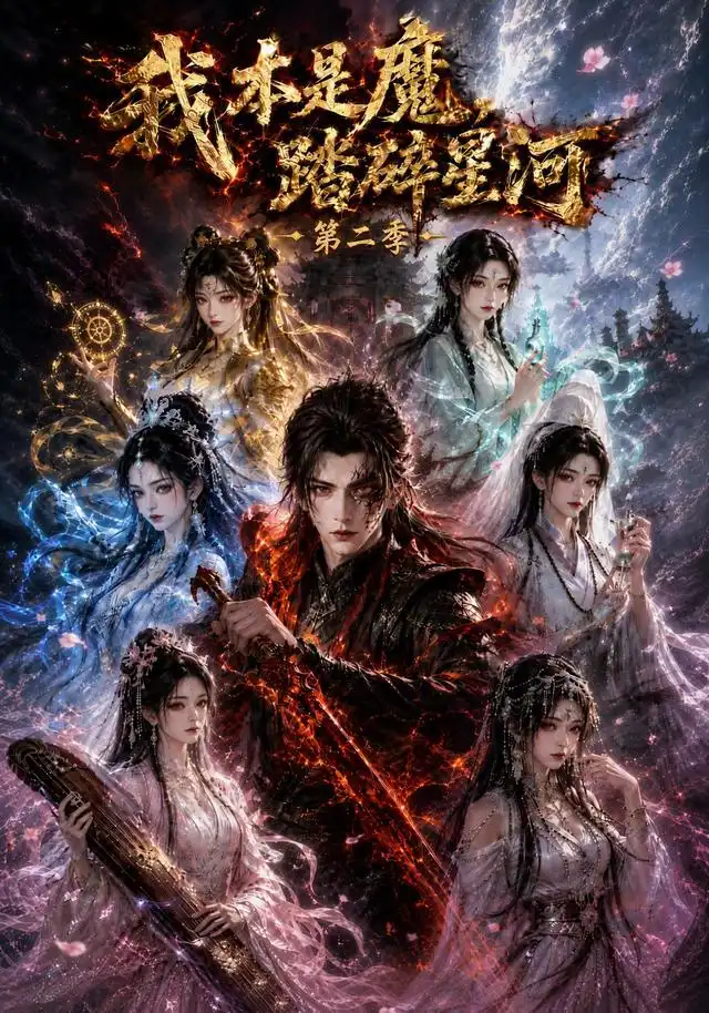 我本是魔，踏碎星河第二季 - 短剧短剧海报图片