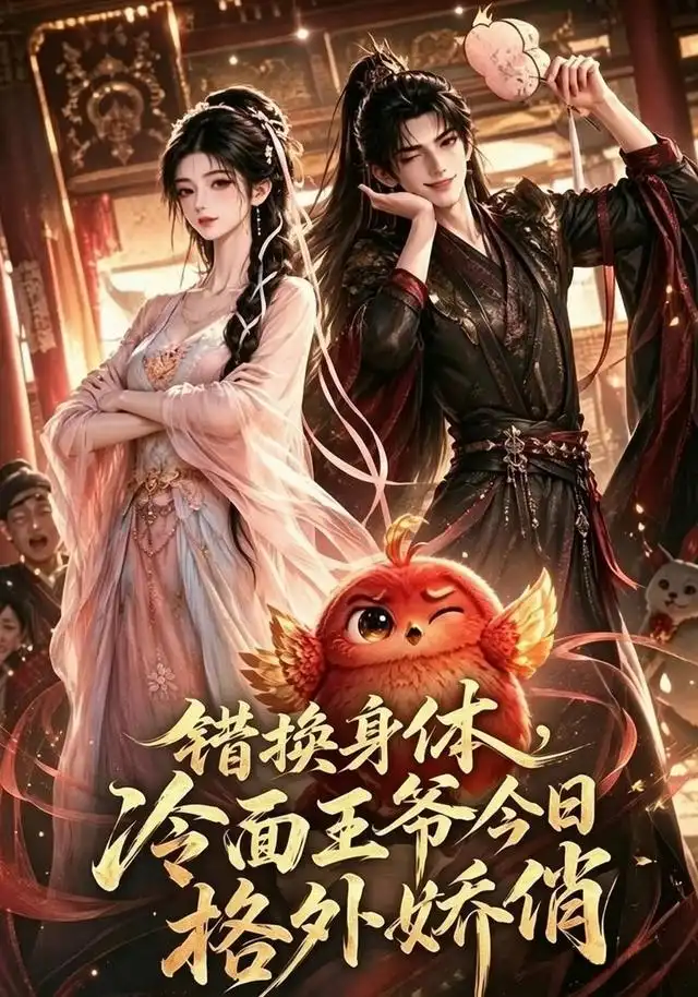 错换身体，冷面王爷今日格外娇俏 - 短剧短剧海报图片