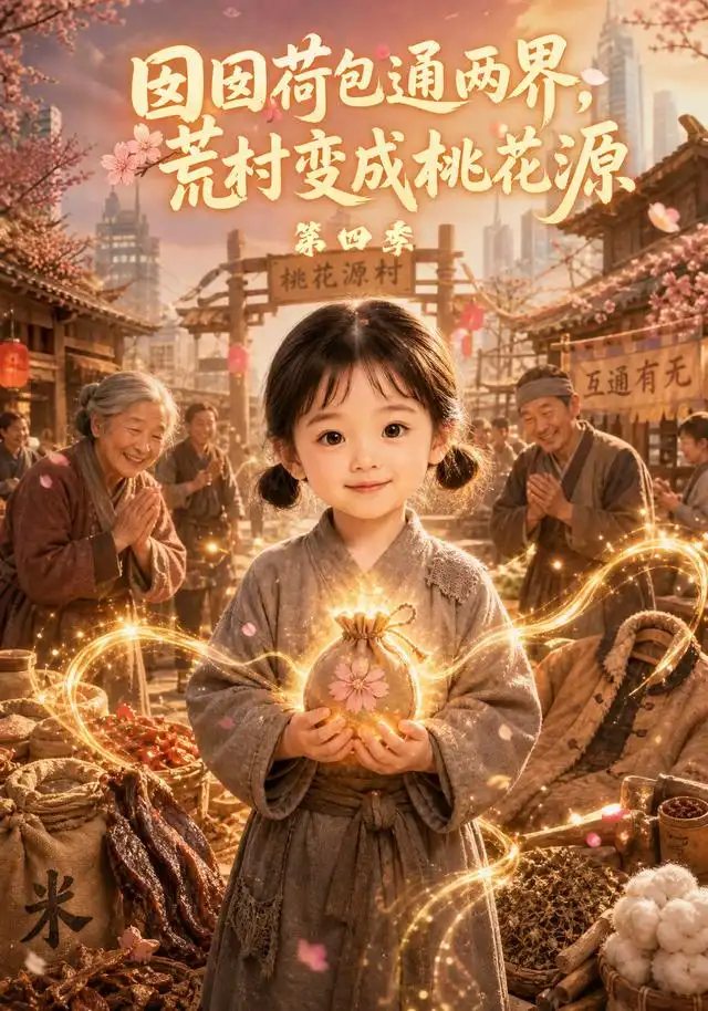 囡囡荷包通两界,荒村变成桃花源第四季