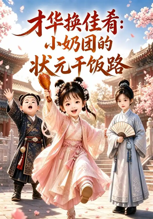 才华换佳肴：小奶团的状元干饭路 - 短剧短剧海报图片