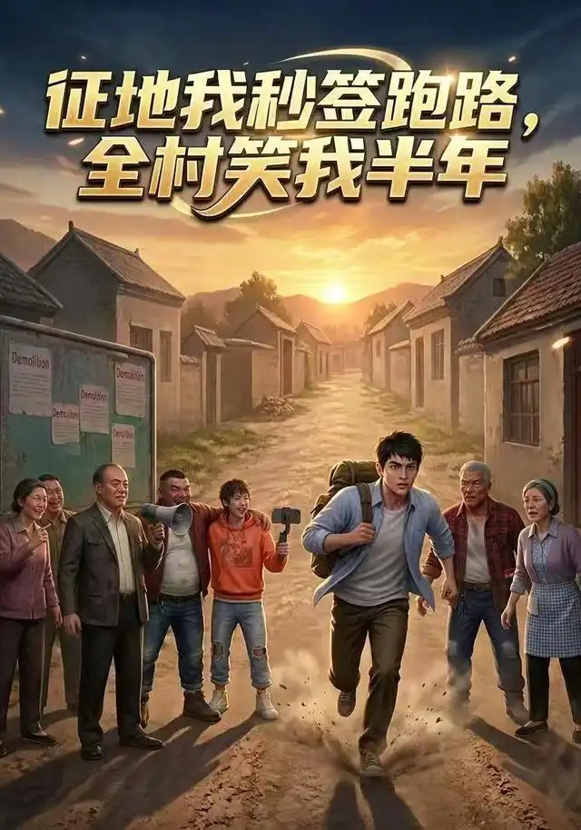 征地我秒签跑路,全村笑我半年