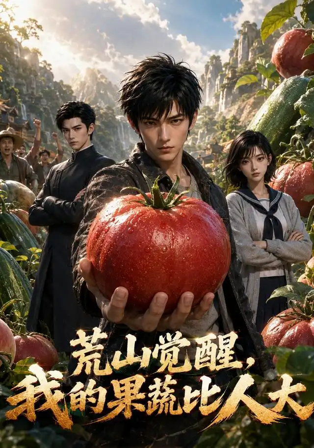 荒山觉醒,我的果蔬比人大
