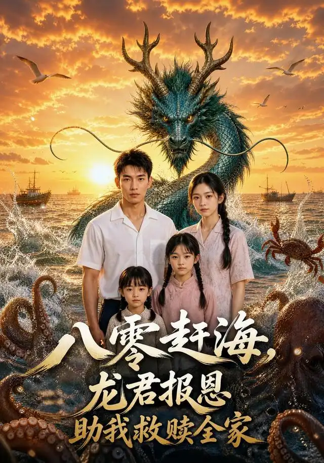 八零赶海，龙君报恩助我救赎全家 - 短剧短剧海报图片
