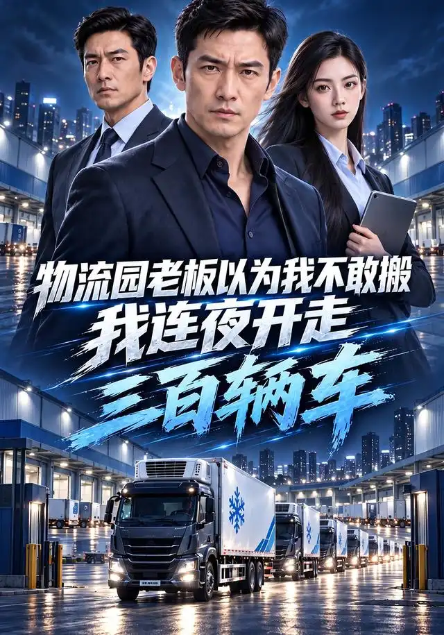 物流园老板以为我不敢搬,我连夜开走三百辆