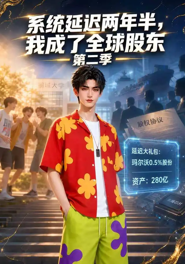 系统延迟两年半，我成了全球股东第二季
