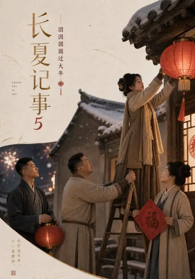 长夏记事5,团团圆圆过大年