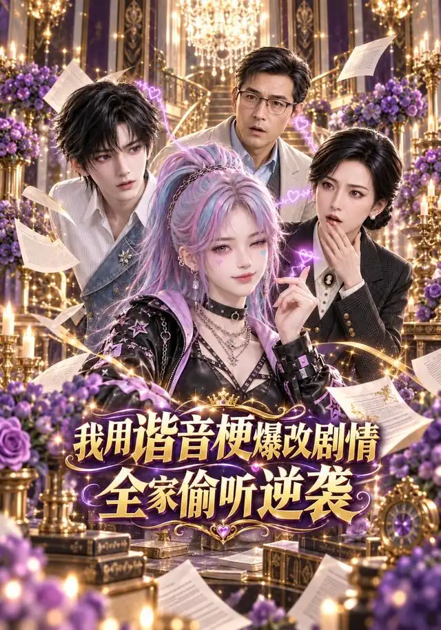 我用谐音梗爆改剧情，全家偷听逆袭 - 短剧短剧海报图片