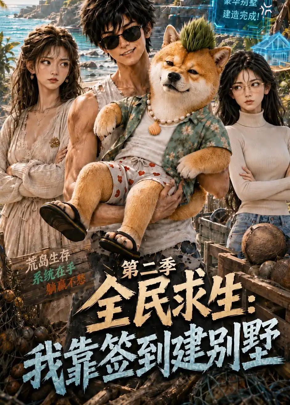 全民求生:我靠签到建别墅第二季&全民求生我靠签到建别墅第二季