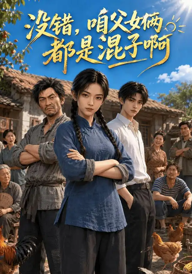 没错,咱父女俩都是混子啊!