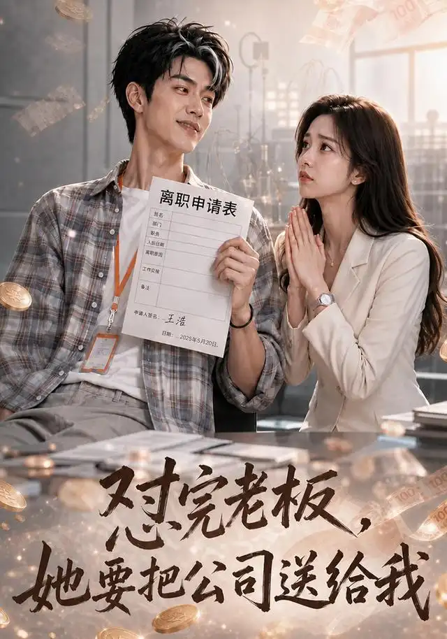 怼完老板,她要把公司送给我