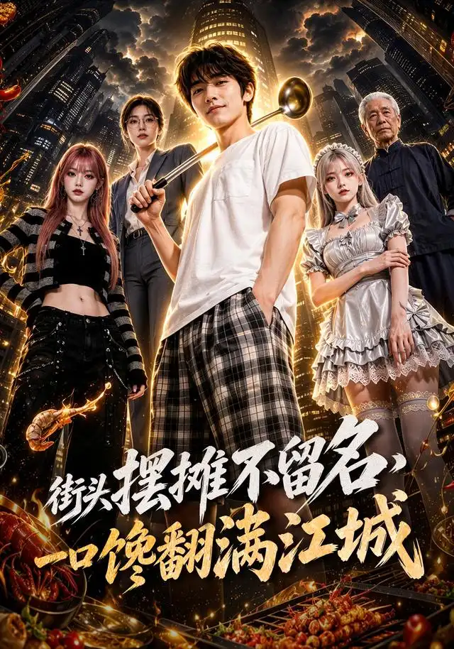 街头摆摊不留名,一口馋翻满江城