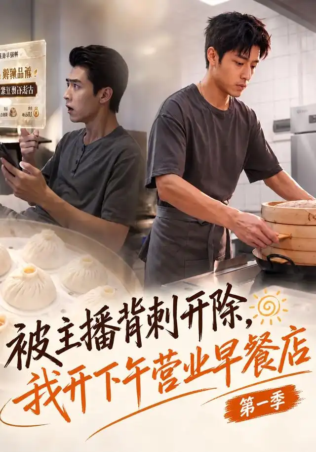 被主播背刺开除，我开下午营业早餐店第一季 - 短剧短剧海报图片