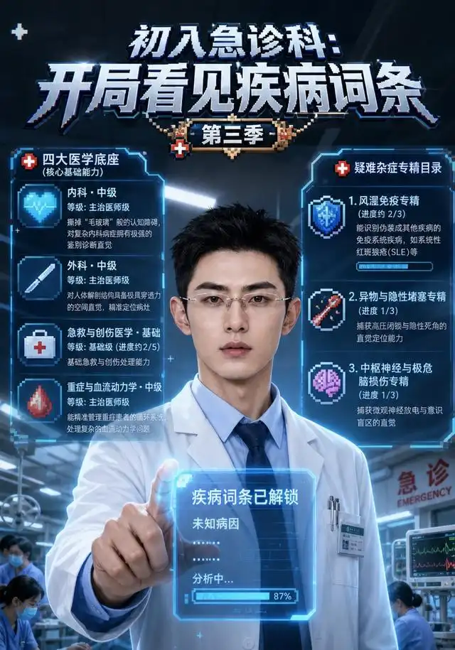 初入急诊科:开局看见疾病词条第三季