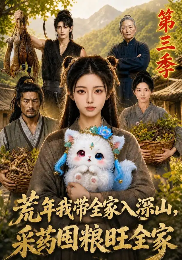 荒年我带全家入深山,采药囤粮旺全家第三季