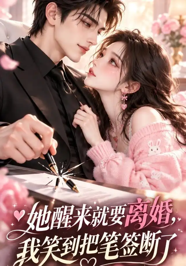 她醒来就要离婚,我笑到把笔签断了