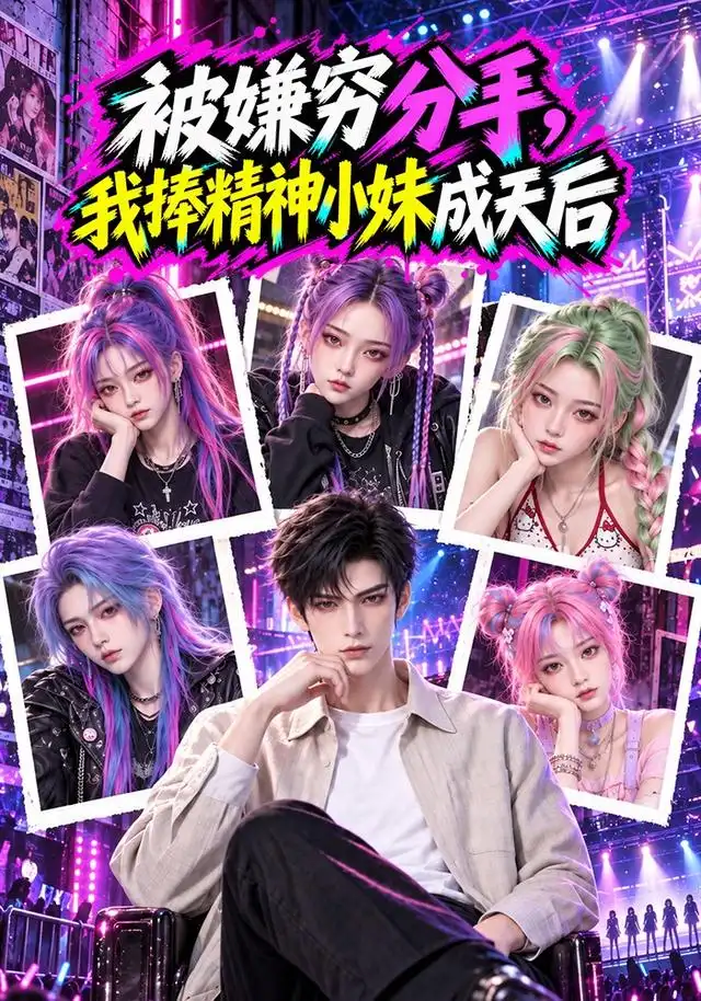 被嫌穷分手,我捧精神小妹成天后