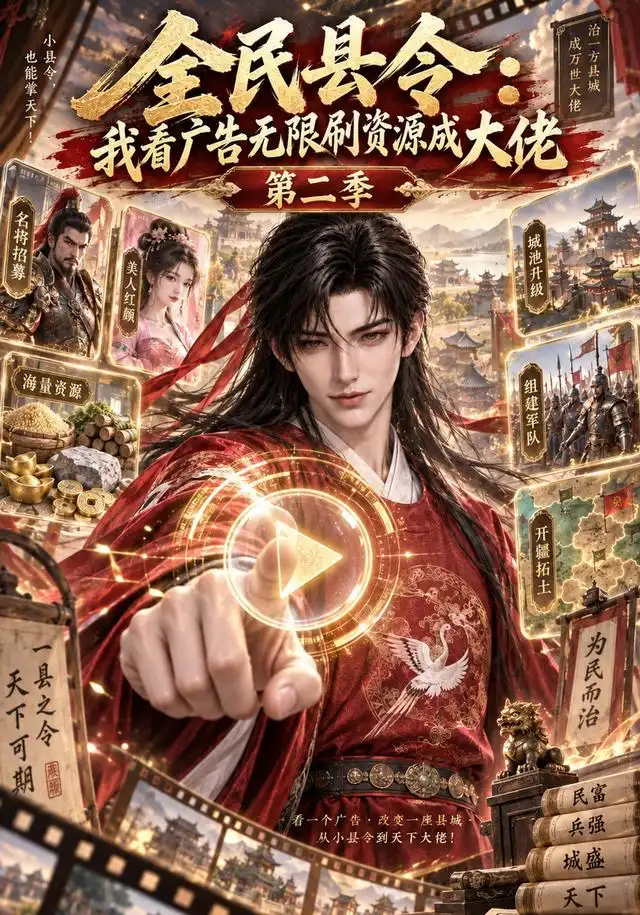 全民县令:我看广告无限刷资源成大佬第二季