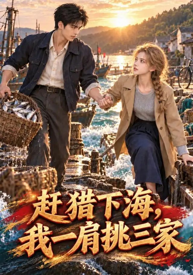 赶猎下海,我一肩挑三家