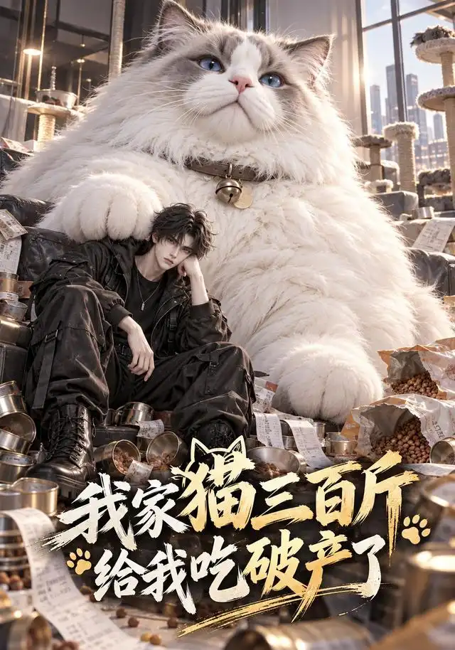 我家猫三百斤给我吃破产了