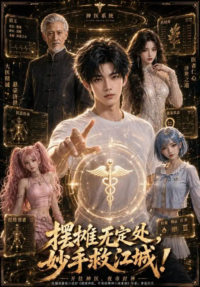 摆摊无定处，妙手救江城！