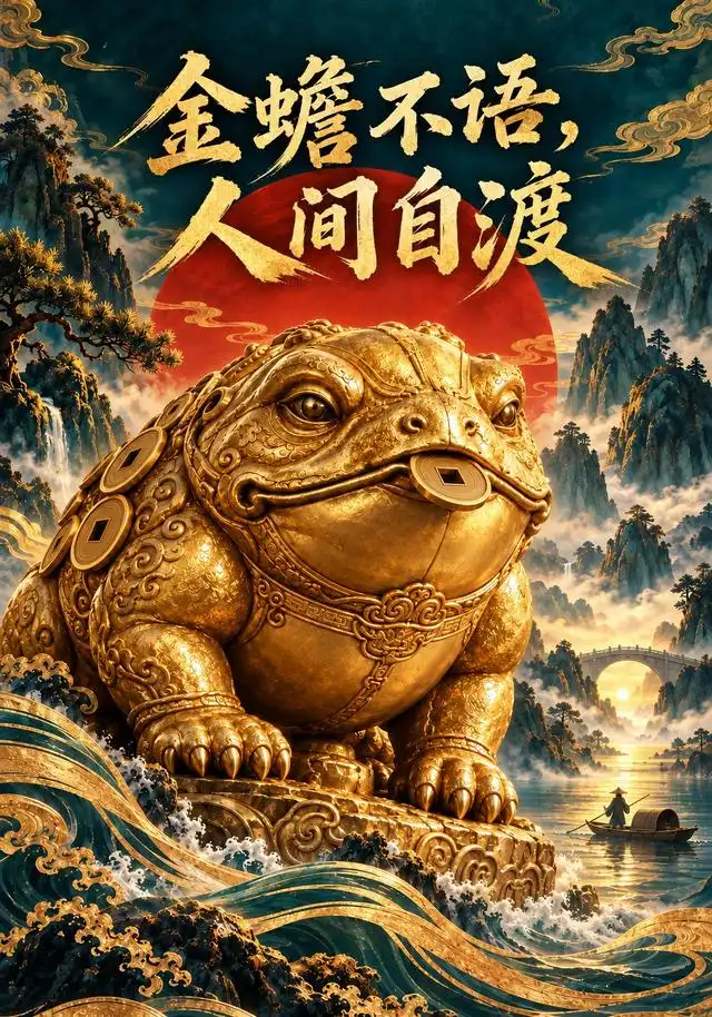 金蟾不语,人间自渡