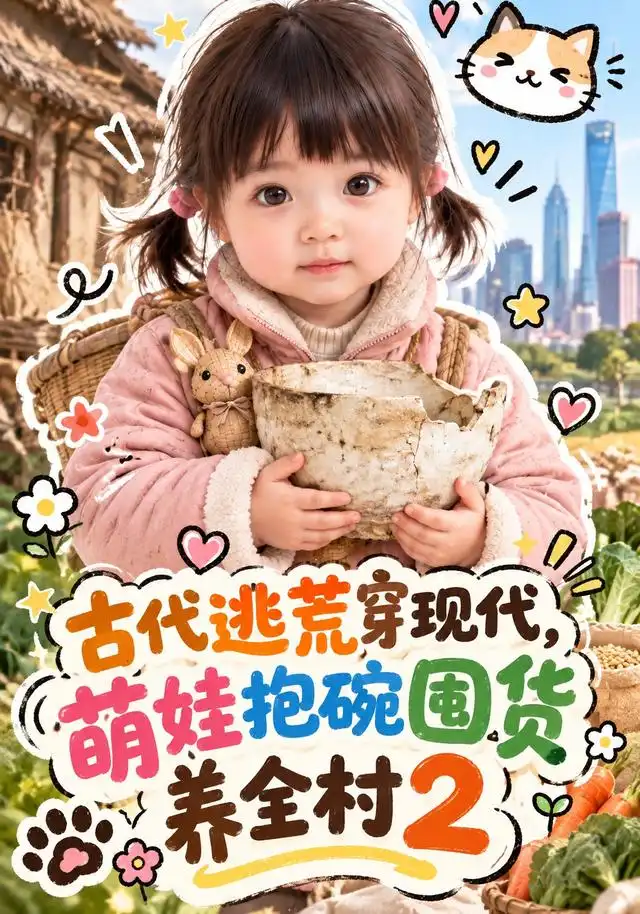 古代逃荒穿现代,萌娃抱碗囤货养全村2