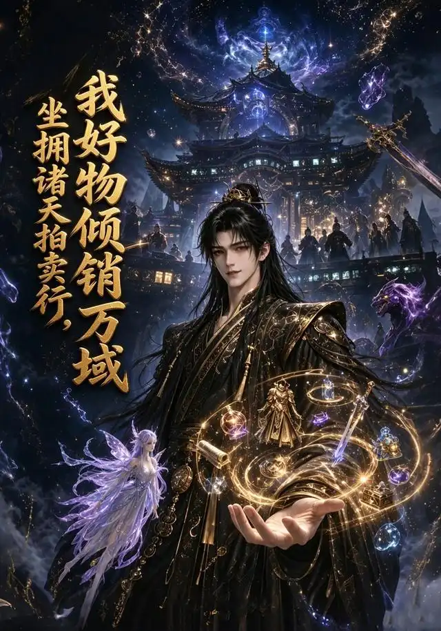 坐拥诸天拍卖行，我好物倾销万域 - 短剧短剧海报图片