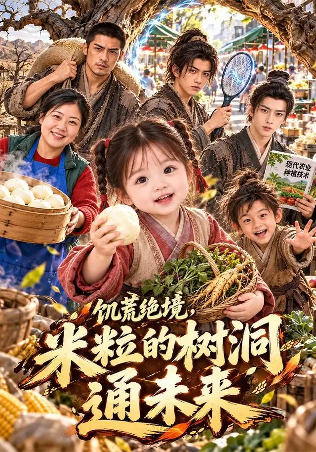 饥荒绝境，米粒的树洞通未来