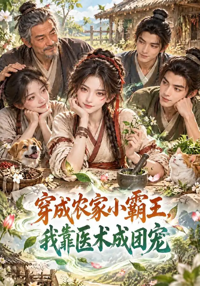 穿成农家小霸王,我靠医术成团宠