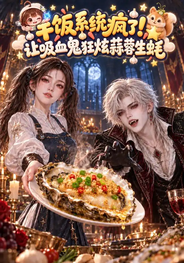 干饭系统疯了!让吸血鬼狂炫蒜蓉生蚝