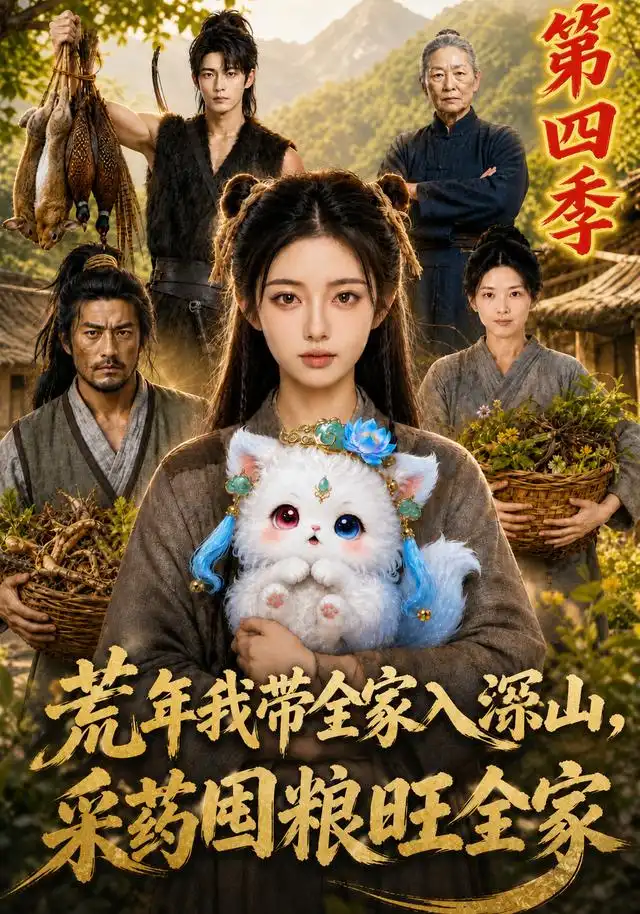 荒年我带全家入深山，采药囤粮旺全家第四季