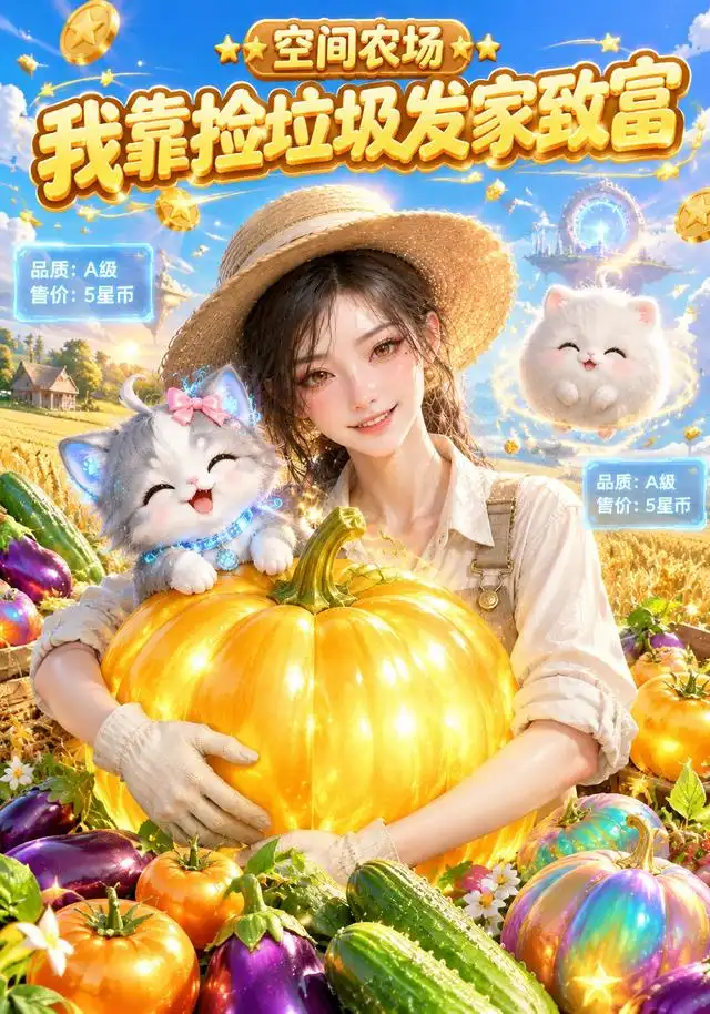 空间农场:我靠捡垃圾发家致富